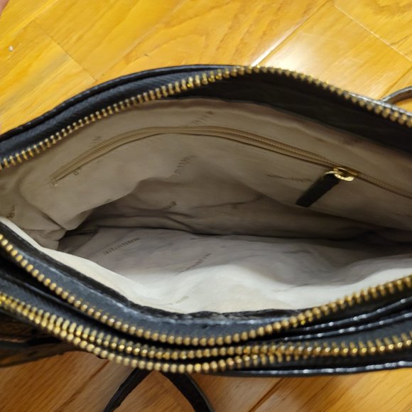 Brahmin black double compartment bag - Picture 5 of 6